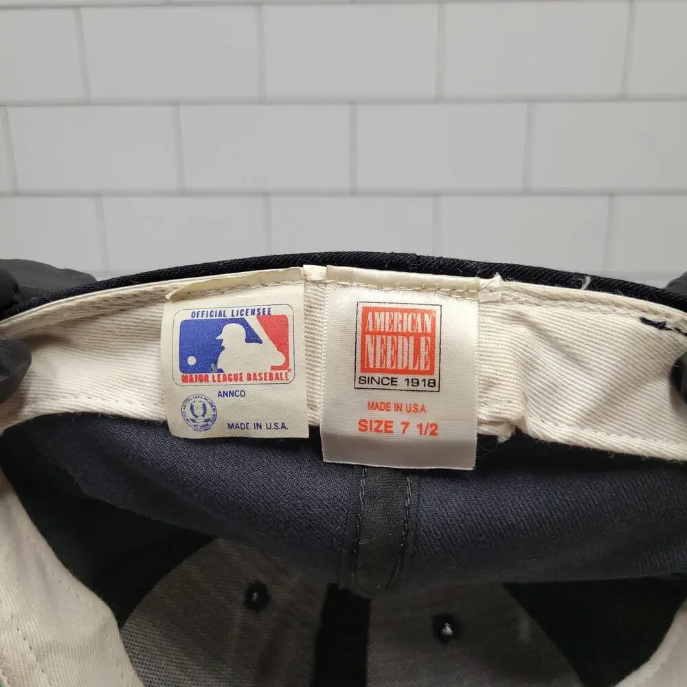 Vintage Los Angeles Angels Anaheim Halo American Needle Fitted Hat 7 1/2 USA